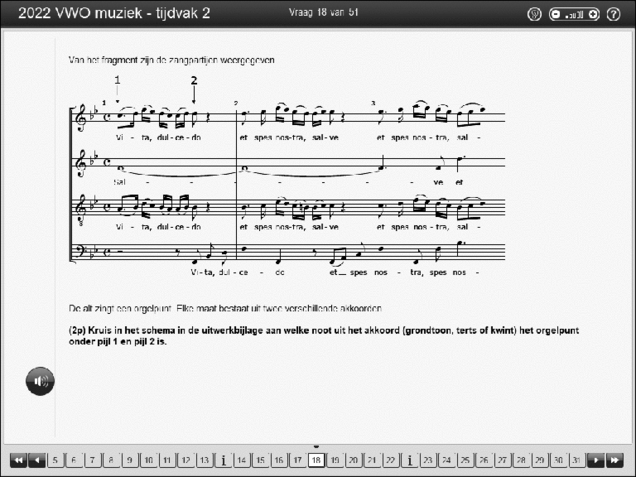 Opgaven examen VWO muziek 2022, tijdvak 2. Pagina 23