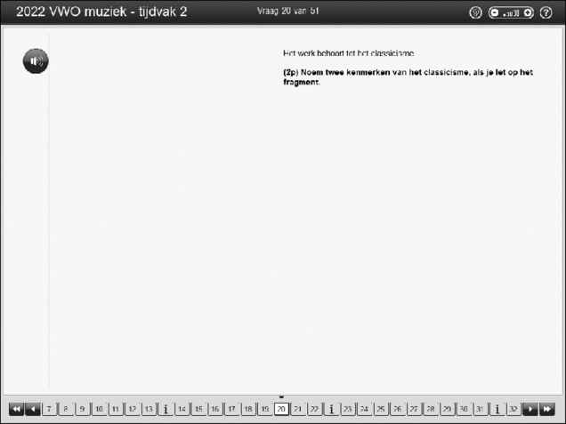 Opgaven examen VWO muziek 2022, tijdvak 2. Pagina 25