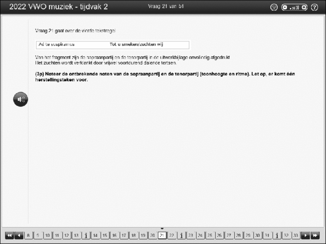 Opgaven examen VWO muziek 2022, tijdvak 2. Pagina 26