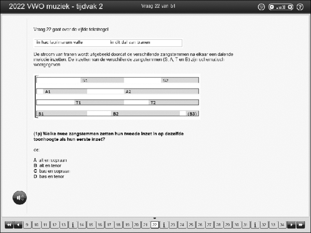 Opgaven examen VWO muziek 2022, tijdvak 2. Pagina 27