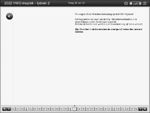 Opgaven examen VWO muziek 2022, tijdvak 2. Pagina 29