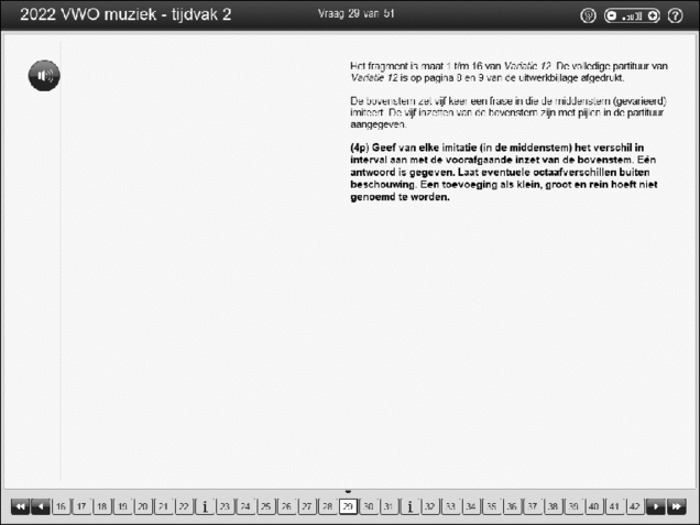 Opgaven examen VWO muziek 2022, tijdvak 2. Pagina 35