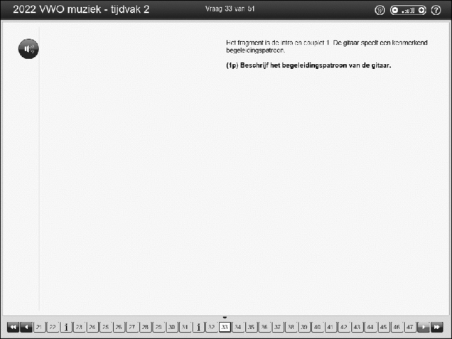 Opgaven examen VWO muziek 2022, tijdvak 2. Pagina 40