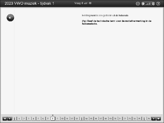 Opgaven examen VWO muziek 2023, tijdvak 1. Pagina 11