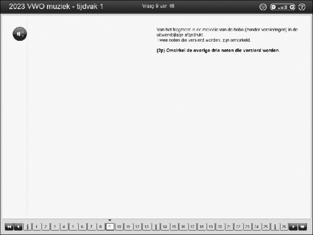 Opgaven examen VWO muziek 2023, tijdvak 1. Pagina 12