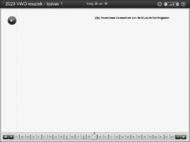 Opgaven examen VWO muziek 2023, tijdvak 1. Pagina 35