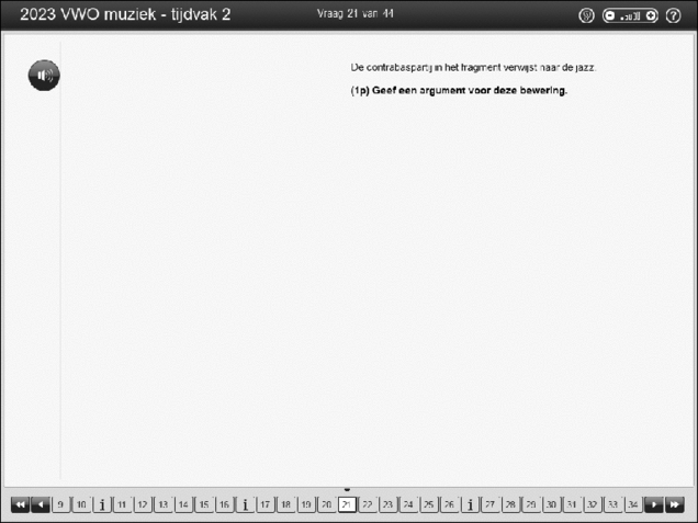 Opgaven examen VWO muziek 2023, tijdvak 2. Pagina 26