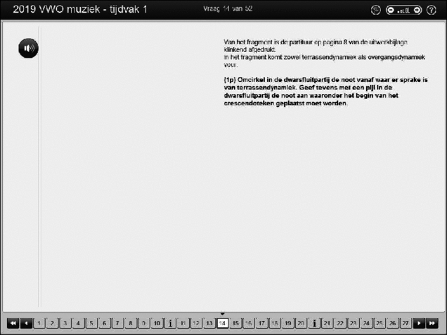 Opgaven examen VWO muziek 2019, tijdvak 1. Pagina 19