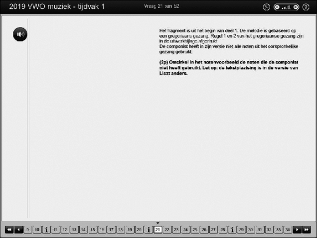 Opgaven examen VWO muziek 2019, tijdvak 1. Pagina 27