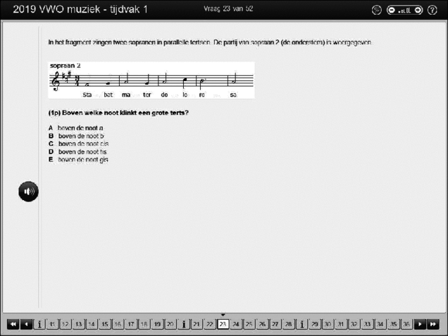 Opgaven examen VWO muziek 2019, tijdvak 1. Pagina 29