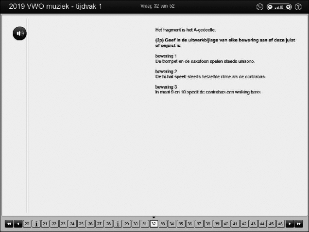 Opgaven examen VWO muziek 2019, tijdvak 1. Pagina 39