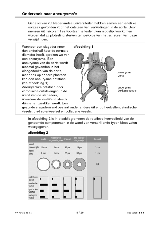Opgaven examen VWO biologie 2016, tijdvak 1. Pagina 8