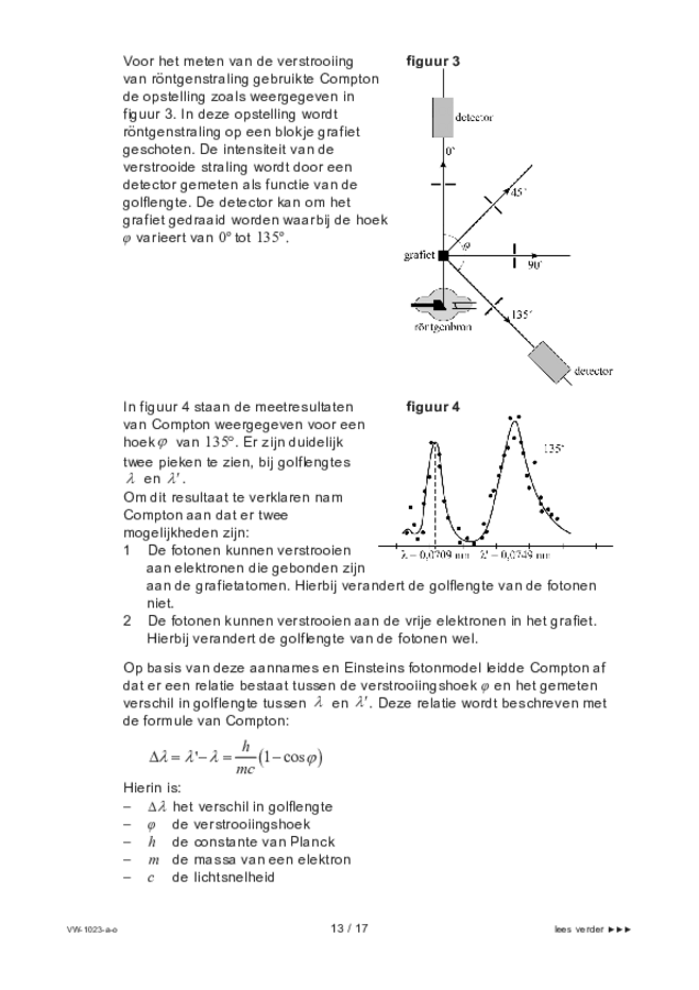 Opgaven examen VWO natuurkunde 2022, tijdvak 3. Pagina 13