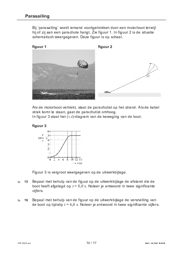 Opgaven examen VWO natuurkunde 2022, tijdvak 3. Pagina 10
