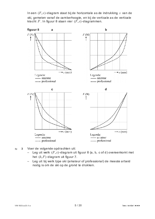 Opgaven examen VWO natuurkunde 2023, tijdvak 1. Pagina 5