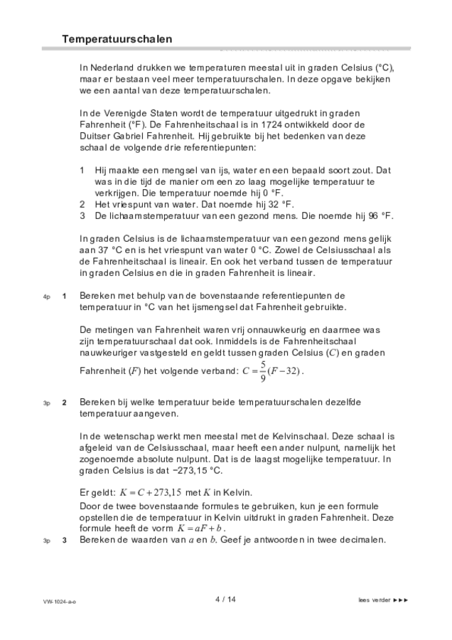 Opgaven examen VWO wiskunde A 2022, tijdvak 3. Pagina 4