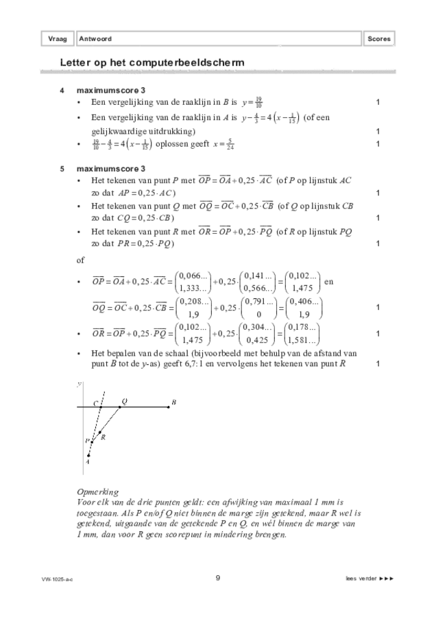 Correctievoorschrift examen VWO wiskunde B 2022, tijdvak 1. Pagina 9