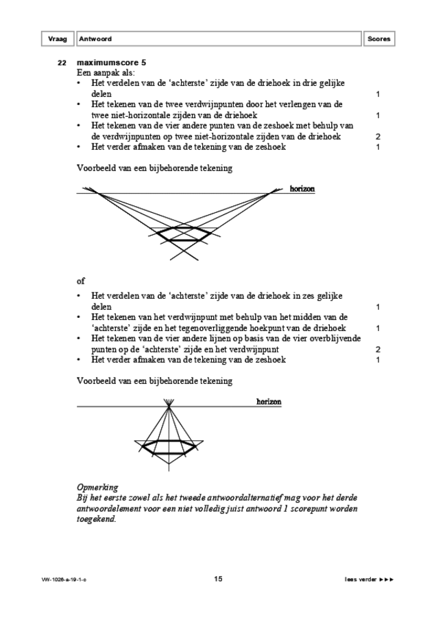Correctievoorschrift examen VWO wiskunde C 2019, tijdvak 1. Pagina 15