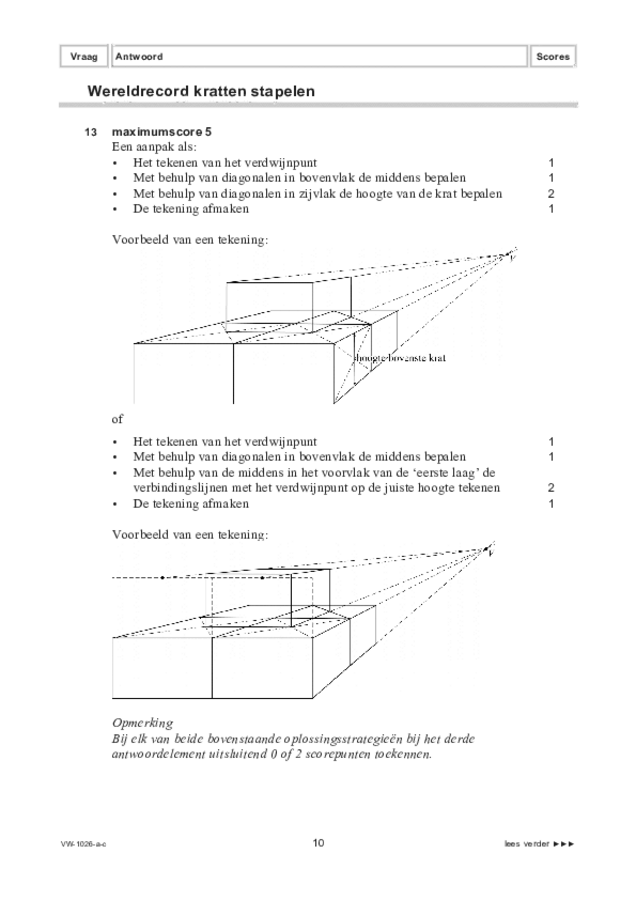 Correctievoorschrift examen VWO wiskunde C 2022, tijdvak 1. Pagina 10
