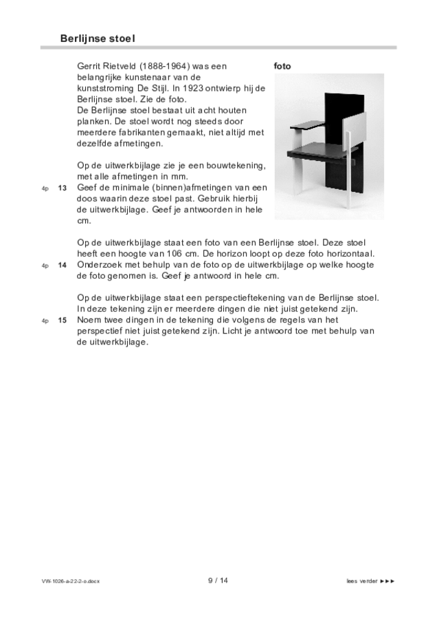 Opgaven examen VWO wiskunde C 2022, tijdvak 2. Pagina 9