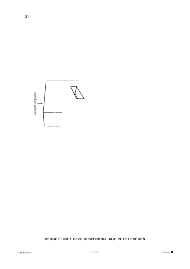 Uitwerkbijlage examen VWO wiskunde C 2022, tijdvak 3. Pagina 3