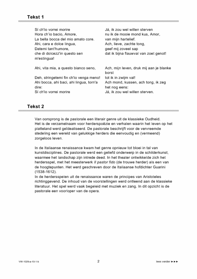 Bijlage examen VWO kunst (algemeen) 2010, tijdvak 1. Pagina 2