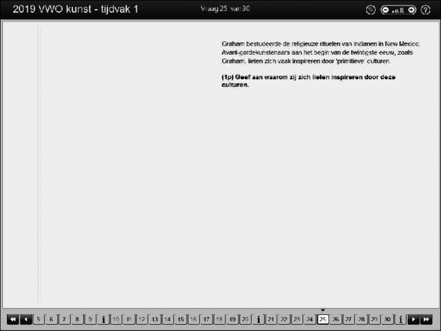 Opgaven examen VWO kunst (algemeen) 2019, tijdvak 1. Pagina 31