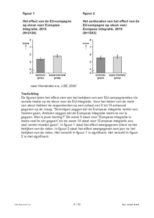 Bijlage examen VWO maatschappijwetenschappen 2022, tijdvak 1. Pagina 5
