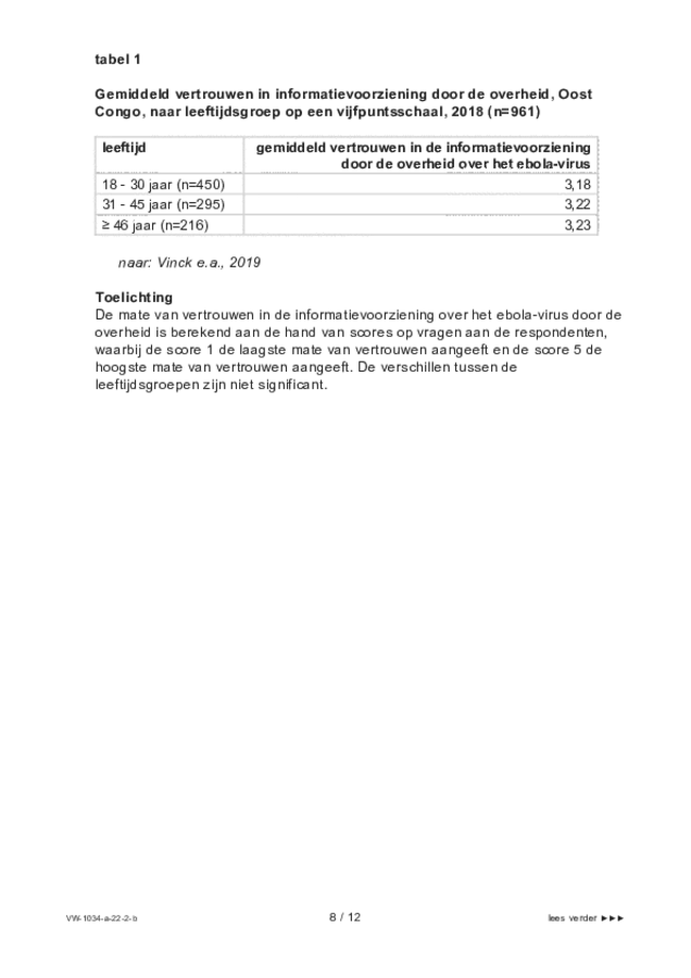 Bijlage examen VWO maatschappijwetenschappen 2022, tijdvak 2. Pagina 8