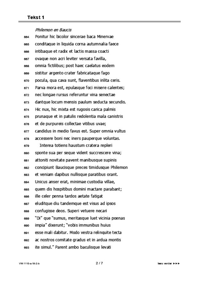 Bijlage examen VWO Latijn 2019, tijdvak 2. Pagina 2