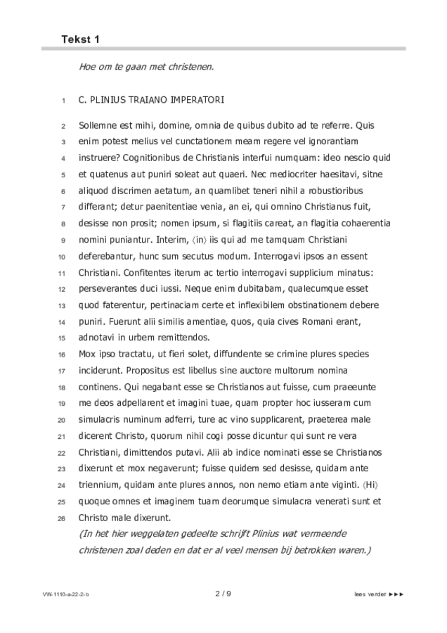 Bijlage examen VWO Latijn 2022, tijdvak 2. Pagina 2