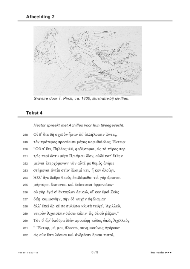 Bijlage examen VWO Grieks 2022, tijdvak 1. Pagina 6
