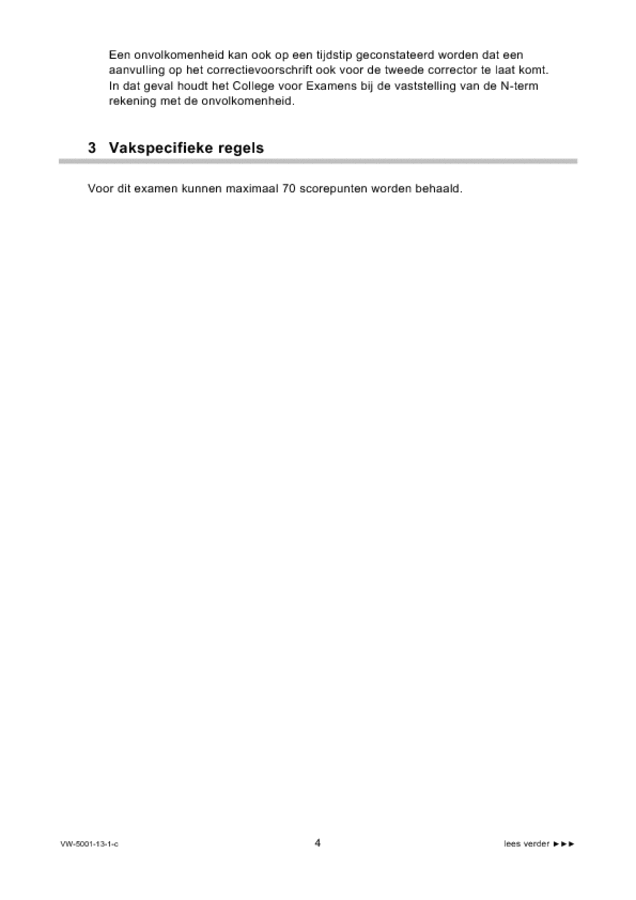 Correctievoorschrift examen VWO tekenen, handenarbeid en textiele werkvormen 2013, tijdvak 1. Pagina 4