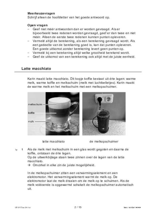 Opgaven examen VMBO GLTL natuur- en scheikunde 1 2024, tijdvak 1. Pagina 2