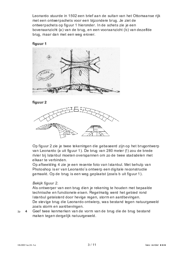 Opgaven examen HAVO tekenen, handenarbeid en textiele werkvormen 2024, tijdvak 1. Pagina 3