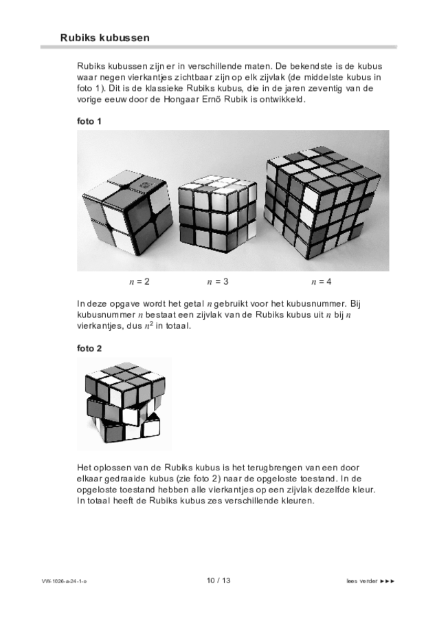 Opgaven examen VWO wiskunde C 2024, tijdvak 1. Pagina 10